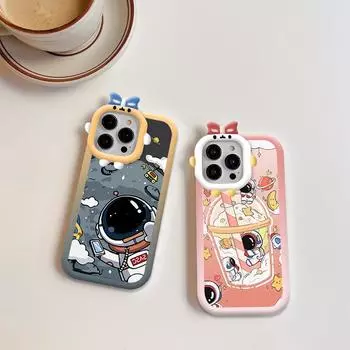 Чехол для телефона с рисунком астронавта, чехол для телефона с линзами монстров, мягкий защитный чехол для OPPO Realme OPPO A11
