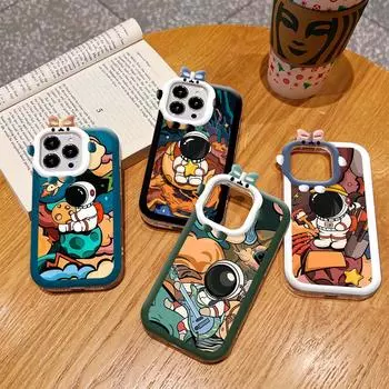 Чехол для телефона с рисунком астронавта, чехол для телефона с линзами монстров, мягкий защитный чехол для iPhone, Huawei Honor Infinix Tecno Honor 50