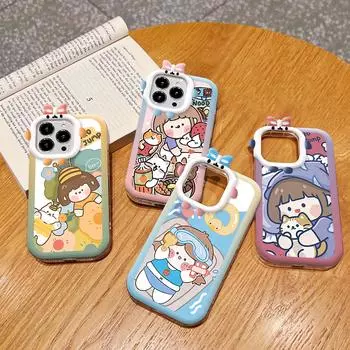 Чехол для телефона с рисунком девушки с изображением монстра, чехол для телефона, мягкий защитный чехол для iPhone, Huawei Honor Infinix Tecno Honor 50