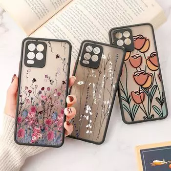 Чехол для телефона с рисунком для Oppo Realme C11 C21 C21Y C25 C25Y 8i 8 Pro A53 A33 A32 A54 A55 A15 A12 A74 A93 A95 A72 A94 AX5 F15 A11 A15, черный OPPO Realme GT Neo 2