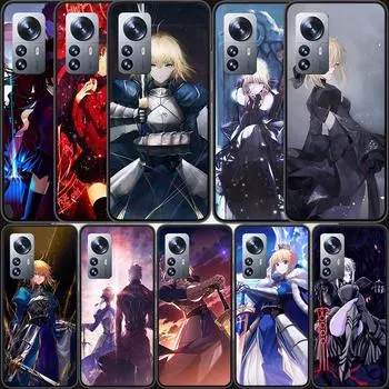 Чехол для телефона с рисунком Fate Stay Night Sabre для Xiaomi Mi 13 12 11T 10T 12T Pro 12X 11i 11 Ultra 10 Lite 5G 9 8 6X 5X A1 A2, чехол C Xiaomi Mi 11T