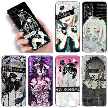 Чехол для телефона с рисунком «Грустная девушка» в стиле аниме для Xiaomi Mi A2 8 9 SE Note 10 10T 11 12 Lite 9T 11T 12S 12T Pro A3 6X 12X, мягкий черный чехол из ТПУ Xiaomi Mi A2(6X)