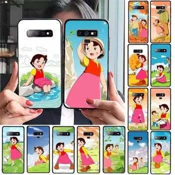 Чехол для телефона с рисунком Хайди для Samsung Galaxy S20 S10 Plus S10E S5 S6 S7edge S8 S9 S9Plus S10lite 2020 Galaxy S10 plus