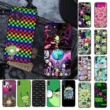 Чехол для телефона с рисунком Invader Zim для iPhone 15, 8, 7, 6, 6S Plus X SE 2020, XR XS 14, 11, 12, 13 Mini Pro Max, чехол для мобильного телефона iPhone 12 mini