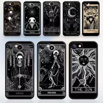 Чехол для телефона с рисунком карт Таро для iPhone Samsung Galaxy Redmi Xiaomi Oppo OnePlus Note SA 7 8 9 10 11 12 13 14 20 21 22 23 53 54 Pro Max Plus Ultra iPhone 6 or 6S