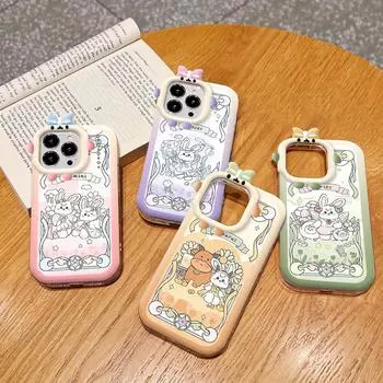 Чехол для телефона с рисунком кролика Monster Lens, мягкий защитный чехол для телефона iPhone Huawei Honor Infinix Tecno Honor 50