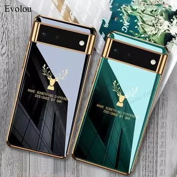 Чехол для телефона с рисунком лося для Google Pixel 6 Pro, мягкий силиконовый противоударный защитный чехол для GOOGLE Pixel 6 Pro For Pixel 6 чёрный