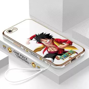 Чехол для телефона с рисунком Луффи для iPhone 11, 13, 15, Samsung Galaxy A52, Xiaomi Redmi 12C Note 10 Pro, Oneplus, мягкие чехлы для смартфонов iPhone 11 Pro Max ярко-зеленый