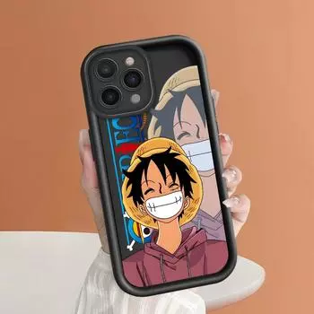 Чехол для телефона с рисунком Луффи для iPhone Samsung Galaxy Xiaomi Redmi POCO HUAWEI Honor, противоударный, резиновый, мягкий, гибкий чехол iPhone 13 Pro
