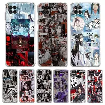 Чехол для телефона с рисунком «Мо Дао Зу Ши» для Samsung Galaxy A51 A71 A21S A12 A11 A31 A41 A03S A13 A33 A73 A53 A52 A32 5G A23, прозрачный чехол Samsung A01