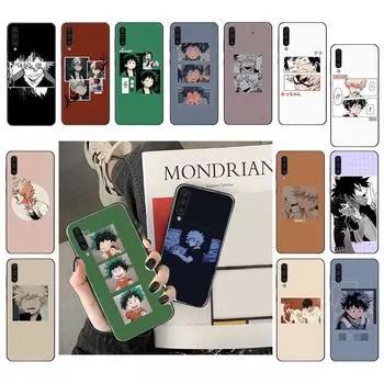 Чехол для телефона с рисунком «Мой герой Boku no Hero Academia deku bakugou» для Samsung A50 A32 A11 A12 A02 A52 A21 M31 A72 A51 A70 A71 A21S A02