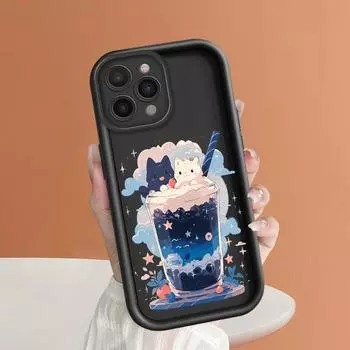 Чехол для телефона с рисунком мультяшных кошек для iPhone Samsung Galaxy Xiaomi Redmi POCO HUAWEI Honor, противоударный резиновый мягкий гибкий чехол Redmi K30 Pro ZooM