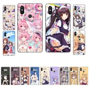 Чехол для телефона с рисунком Nekopara для девочек Xiaomi Mi 5X8 9 10 11 12 lite pro 10T PocoX3pro PocoM3 Note 10 pro lite Xiaomi Mi 8SE