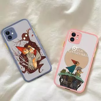 Чехол для телефона с рисунком O-Over The G-Garden W-Wall для IPhone 14 11 12 13 Mini Pro Max 8 7 Plus X XR XS MAX полупрозрачный матовый чехол iphone 13 mini