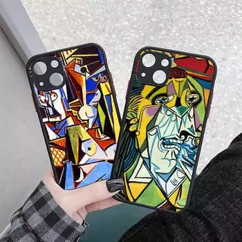 Чехол для телефона с рисунком Пабло Пикассо, матовый прозрачный для iPhone 11 12 13 7 8 plus mini x xs xr pro max iPhone12