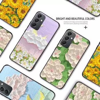 Чехол для телефона с рисунком, противоударный, мягкий силиконовый защитный чехол из ТПУ для телефона Samsung, чехол Samsung A01