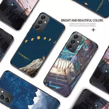 Чехол для телефона с рисунком, противоударный, мягкий силиконовый защитный чехол из ТПУ для телефона Samsung, чехол Samsung A01