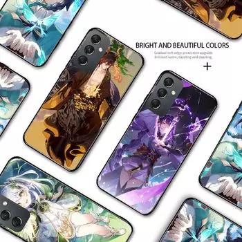 Чехол для телефона с рисунком, противоударный, мягкий силиконовый защитный чехол из ТПУ для телефона Samsung, чехол Samsung A01