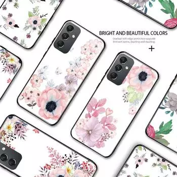 Чехол для телефона с рисунком, противоударный, мягкий силиконовый защитный чехол из ТПУ для телефона Samsung, чехол Samsung A01