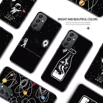 Чехол для телефона с рисунком, противоударный, мягкий силиконовый защитный чехол из ТПУ для телефона Samsung, чехол Samsung A01