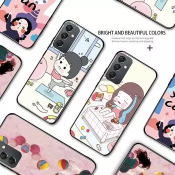 Чехол для телефона с рисунком, противоударный, мягкий силиконовый защитный чехол из ТПУ для телефона Samsung, чехол Samsung A01