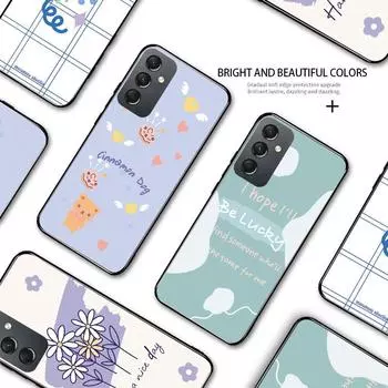 Чехол для телефона с рисунком, противоударный, мягкий силиконовый защитный чехол из ТПУ для телефона Samsung, чехол Samsung A01