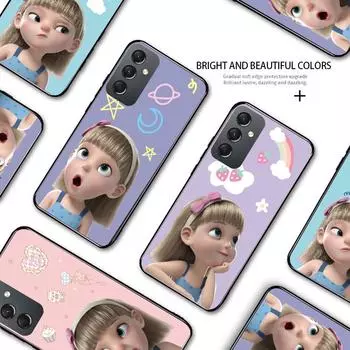 Чехол для телефона с рисунком, противоударный, мягкий силиконовый защитный чехол из ТПУ для телефона Samsung, чехол Samsung A01