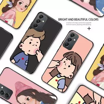 Чехол для телефона с рисунком, противоударный, мягкий силиконовый защитный чехол из ТПУ для телефона Samsung, чехол Samsung A01