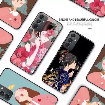 Чехол для телефона с рисунком, противоударный, мягкий силиконовый защитный чехол из ТПУ для телефона Samsung, чехол Samsung A01