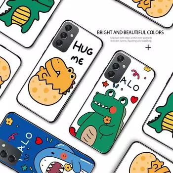 Чехол для телефона с рисунком, противоударный, мягкий силиконовый защитный чехол из ТПУ для телефона Samsung, чехол Samsung A01