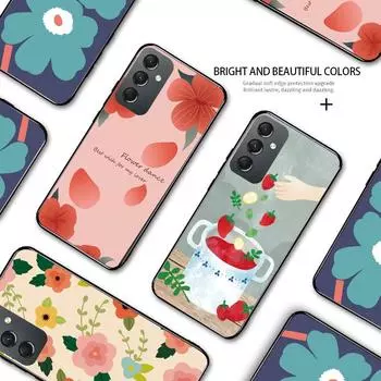 Чехол для телефона с рисунком, противоударный, мягкий силиконовый защитный чехол из ТПУ для телефона Samsung, чехол Samsung A01