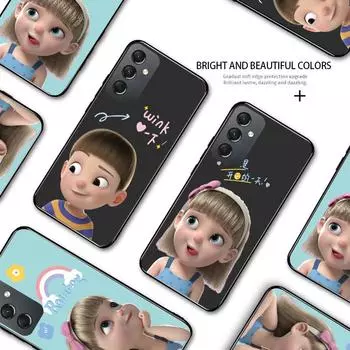 Чехол для телефона с рисунком, противоударный, мягкий силиконовый защитный чехол из ТПУ для телефона Samsung, чехол Samsung A01