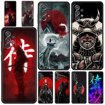 Чехол для телефона с рисунком японского самурая для Samsung Galaxy A13 A51 A71 A21S A12 A11 A31 A41 A23 A53 A73 A52 A32 5G A03S A01 Samsung A52 5G