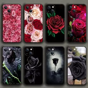 Чехол для телефона с рисунком розы для iPhone Samsung Galaxy Redmi Xiaomi Oppo OnePlus Note SA 7 8 9 10 11 12 13 14 20 21 22 23 53 54 Pro Max Plus Ultra iPhone 6 or 6S