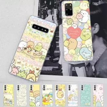 Чехол для телефона с рисунком sumikko gurashi для Samsung S21 A10 для Redmi Note 7 9 для Huawei P30Pro Honor 8X 10i Redmi Note10pro 4g