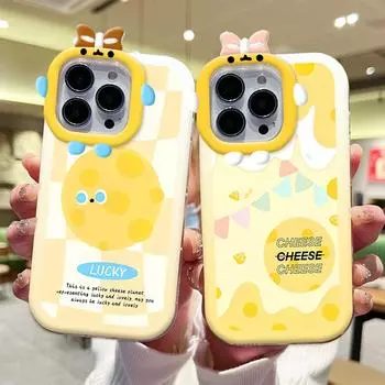 Чехол для телефона с рисунком сыра и изображением монстра, мягкий защитный чехол для телефона с линзами монстра для Xiaomi Redmi Redmi 10