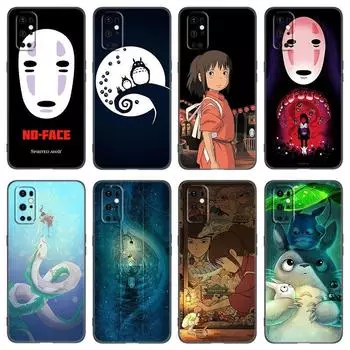 Чехол для телефона с рисунком Тоторо Ghibli Art для OnePlus 7T 8T 9RT 10R Pro 6T Nord 2T CE2 N10 N20 N100 N200 ACE 5G, мягкий черный чехол из ТПУ OnePlus 6