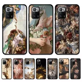 Чехол для телефона с рисунком в стиле Ренессанс для Redmi Note 10 9 8 6 Pro 8T 5A 4X X 5 Plus 7 7A 9A K20 Redmi Note11 5g