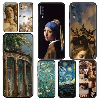 Чехол для телефона с рисунком в стиле Ренессанс для Samsung A52 A14 A50 A70 A10 A30 A40 A20S A20E A02S A12 A22 A34 A42 A32 5G A54 A04s Samsung A40