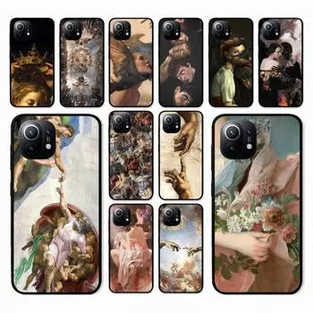 Чехол для телефона с рисунком в стиле Ренессанс для Xiaomi Mi Note 10 Pro 8 Lite 9 Se 10T 6X6 5X5 F1 Mix 2S Max 2 3 Xiaomi mi 12
