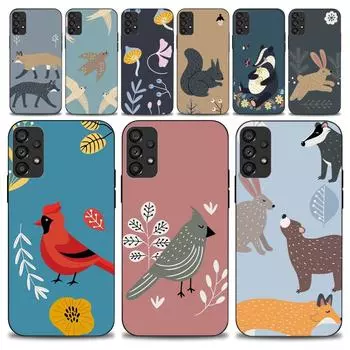 Чехол для телефона с рисунком животного для Samsung Galaxy S22 S23 Ultra S21 S20 FE Plus Note 20, мягкая обложка Samsungs21ULTRA