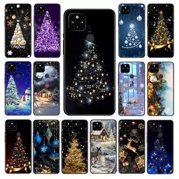 Чехол для телефона с рождественской елкой и Новым годом для Google Pixel 7 Pro 7 6A 6 Pro 5A 4A 3A Pixel 4 XL Pixel 5 6 4 3 XL 3A XL 2 XL Google Pixel 2