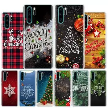 Чехол для телефона с Рождеством и Новым годом для Huawei Y5 Y6 Y7 Y9S P Smart Z 2019 Honor 10 Lite 9 20 9X 8S 8X 8A Pro 7A 7X Huawei Y5 2019