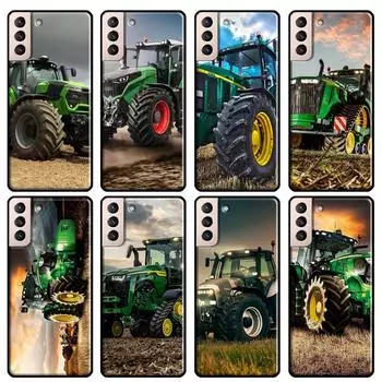 Чехол для телефона с сельскохозяйственной машиной и трактором для Samsung Galaxy S21 S20 Ultra Note 20 Note 10 S8 S9 S10 Plus S20 FE Coque Galaxy S8