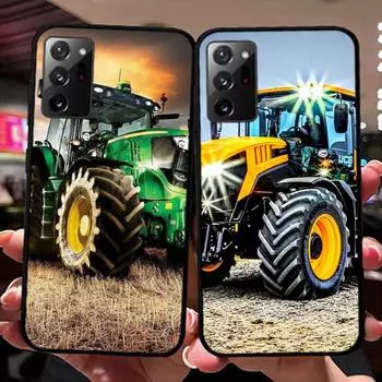 Чехол для телефона с сельскохозяйственной машиной и трактором для Samsung Note 5 7 8 9 10 20 pro plus lite ultra A21 12 72 Samsung Note3