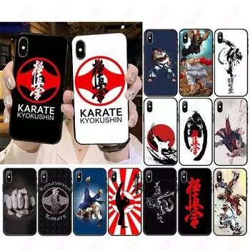 Чехол для телефона с символом каратэ Киокушин для iPhone 14pro max xr 11 12 13pro max 5s 6s 7 8plus SE 12mini x xs max Чехол для мобильных телефонов Iphone 5 5S