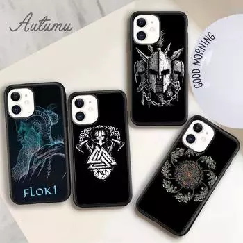 Чехол для телефона с символом викингов для iPhone 11, 12, 13, 14 Pro Max mini X XR XS SE 2020 5, 6S, 7, 8 Plus, Samsung Galaxy S21 S22, чехол iPhone 6plus