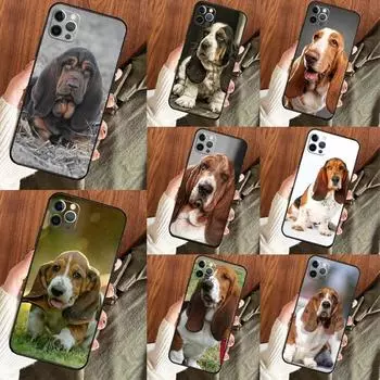 Чехол для телефона с собакой Бассет-хаунд для iPhone Samsung Galaxy Redmi Xiaomi Oppo OnePlus Note SA 7 8 9 10 11 12 13 14 20 21 22 23 53 54 Pro Max Plus Ultra iPhone 6 or 6S