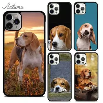 Чехол для телефона с собакой «Бигль» для iPhone 11, 12, 13, 14 Pro Max mini X XR XS SE 2020 5, 6S, 7, 8 Plus, Samsung Galaxy S21 S22, чехол iPhone 6plus