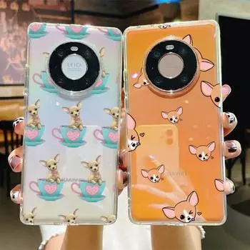 Чехол для телефона с собакой чихуахуа для Samsung S20 ULTRA S30 для Redmi 8 для Xiaomi Note10 для Huawei Y6 Y5 S20 ULTRA 5G
